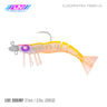 Samaki Live Shrimp 127mm 3/8oz Jighead Pre-rigged Soft Plastic Lure [cl:cleopatra Tiger Uv]