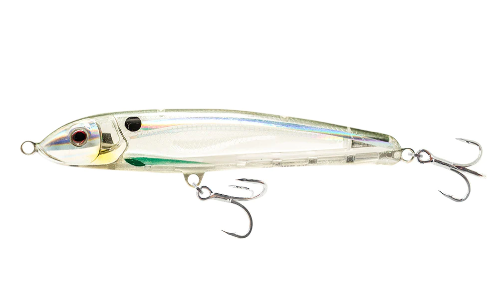 Nomad Riptide 125mm 35g Sinking Stickbait Lure [cl:holo Ghost Shad]