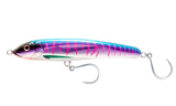 Nomad Riptide 200mm 100g Sinking Stickbait Lure [cl:pink Mackerel]