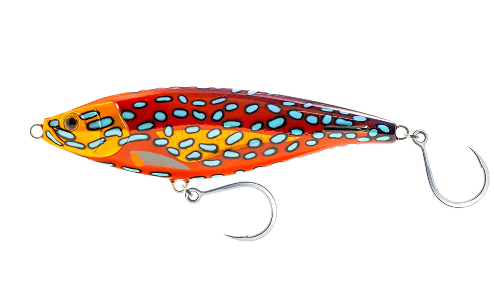 Nomad Madscad 115mm 42g Sinking Stickbait Lure [cl:coral Trout]