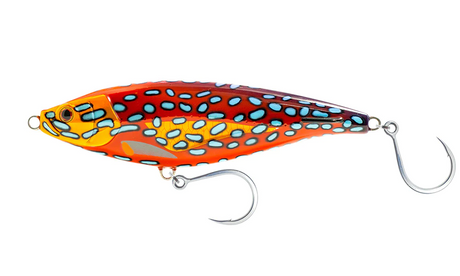 Nomad Madscad 115mm 42g Sinking Stickbait Lure [cl:coral Trout]