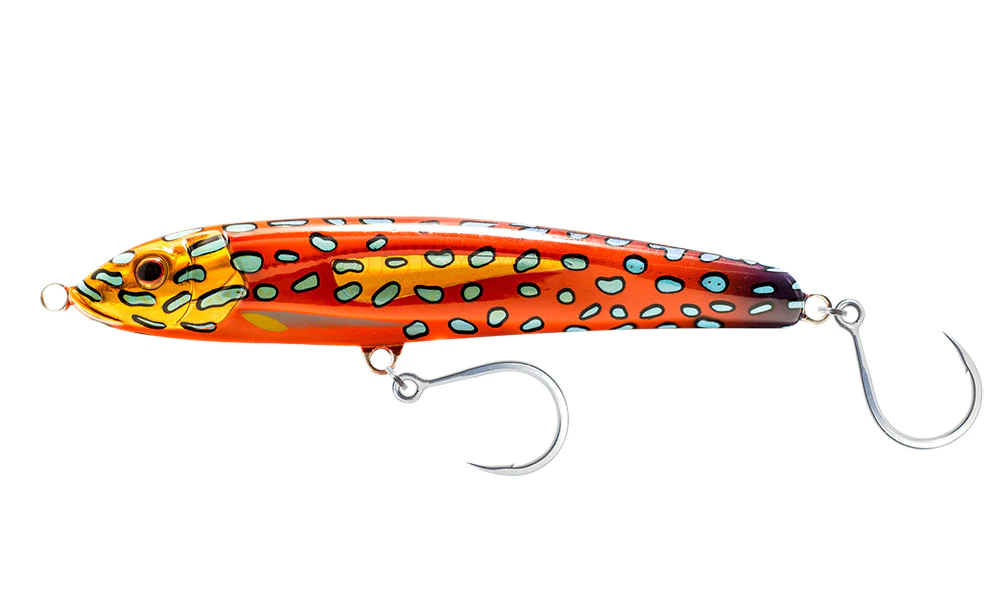Nomad Riptide 200mm 100g Sinking Stickbait Lure [cl:coral Trout]