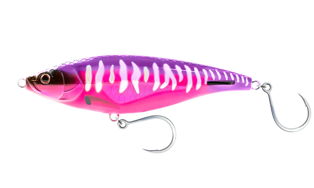 Nomad Madscad 115mm 42g Sinking Stickbait Lure [cl:hot Pink Mackerel]
