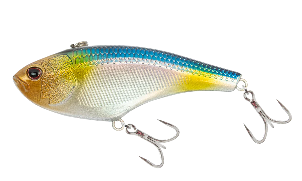 Nomad Swimtrex 80mm 28g Sinking Hard Body Vibe Lure >< [cl:natural Shad]