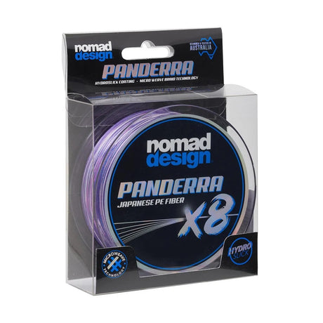 Nomad Panderra X8 Braided Fishing Line Multi Colour 150yd [sz:150yd - 10lb]