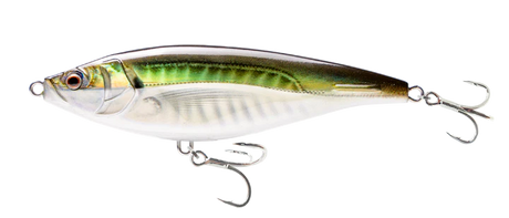 Nomad Madscad 95mm 22g Sinking Stickbait Lure [cl:olive Back Shad]