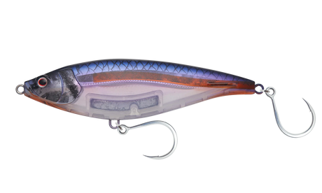 Nomad Madscad 115mm 42g Sinking Stickbait Lure [cl:red Bait]
