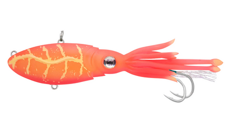 Nomad Squidtrex 85mm 21g Soft Vibe Lure [cl:pink Lumo Glow]