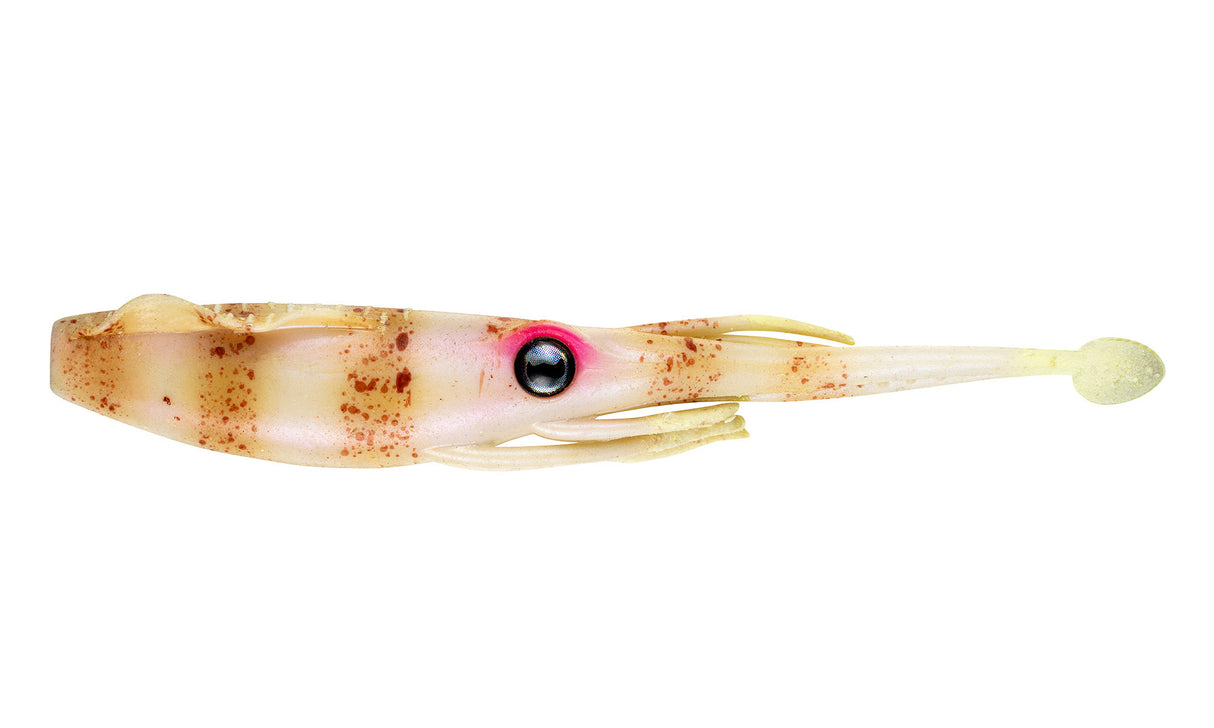 Nomad Live Ops Jerksquid 4" Soft Plastic Lure [cl:bone Tiger]