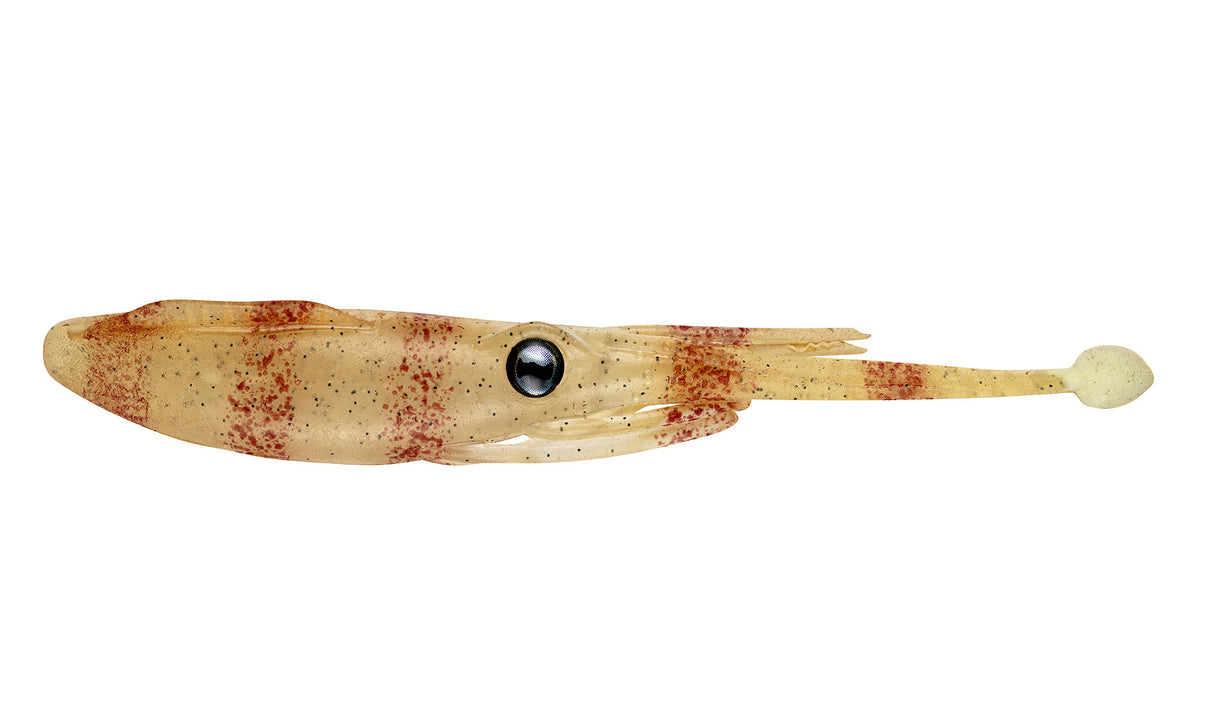 Nomad Live Ops Jerksquid 7" Soft Plastic Lure [cl:natural Tiger]