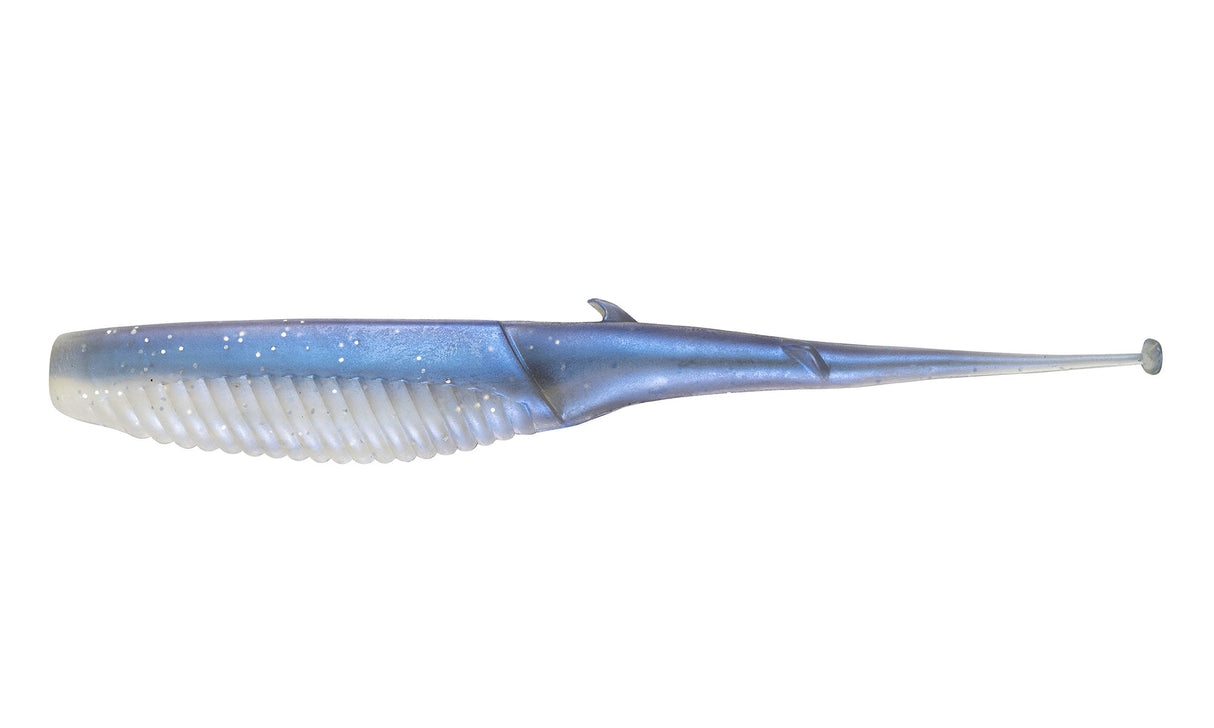 Nomad Live Ops Double Down Jerkshad 5" Soft Plastic Lure [cl:blue Stalker]