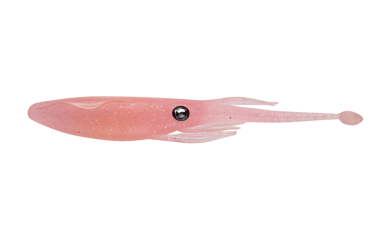 Nomad Live Ops Jerksquid 7" Soft Plastic Lure [cl:pink Floss]