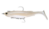 Nomad Maniax 6" 48g Pre-rigged Soft Plastic Swimbait Lure [cl:pearl White]