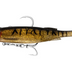 Nomad Maniax 6" 48g Pre-rigged Soft Plastic Swimbait Lure [cl:black & Gold]