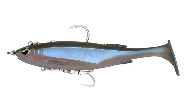Nomad Maniax 6" 48g Pre-rigged Soft Plastic Swimbait Lure [cl:pearl Shimmer]