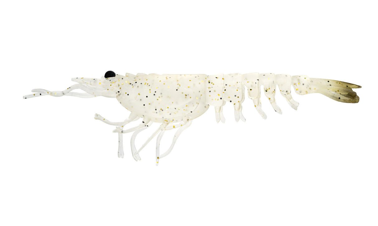 Nomad Live Ops Switcher Shrimp 3.5" Soft Plastic Lure [cl:ultra Uv]
