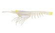 Nomad Live Ops Switcher Shrimp 5" Soft Plastic Lure [cl:pearl White Uv]