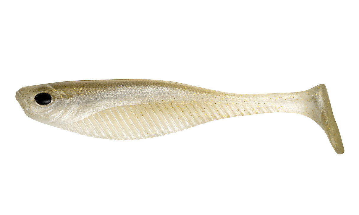 Nomad Live Ops Dozer Minnow 4" Soft Plastic Lure [cl:gold Bullet]