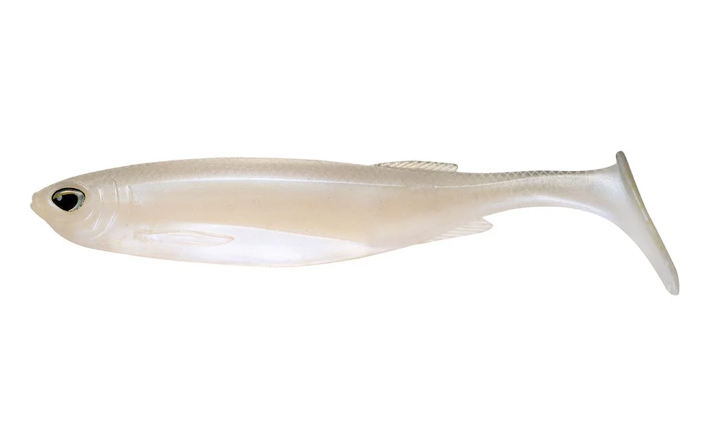 Nomad Live Ops Maniax 8" Soft Plastic Swimbait Lure [cl:pearl White]