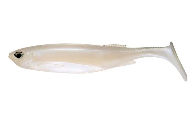 Nomad Live Ops Maniax 8" Soft Plastic Swimbait Lure [cl:pearl White]