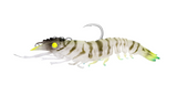 Nomad Live Ops Sumo Shrimp Pre-rigged 4" Soft Plastic Lure [cl:hyper Tiger]