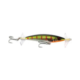 Raptor Lures Fizz Bait 115mm Floating Surface Fizzer Lure [cl:gold Chrome]