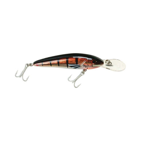 Raptor Lures Jack Snax 4" 10+ Floating Hard Body Lure [cl:copper Chrome]