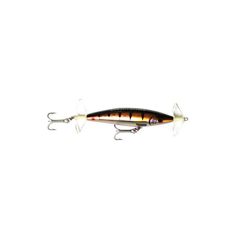 Raptor Lures Mini Fizz Bait 85mm Floating Surface Fizzer Lure [cl:copper Chrome]