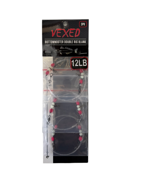 Vexed Bottomnoster Double Rig Blank 12lb 3pk