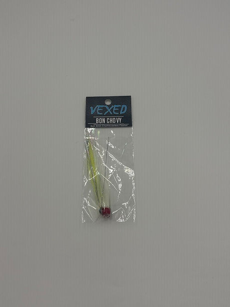 Vexed Jig Wig Bon Chovy 8cm 4mm [cl:chartreuseless Flasher]