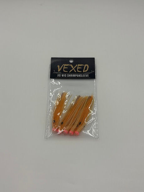 Vexed Jig Wig Shrimpansleeve 6cm 3mm [cl:natural Orange Shrimp]