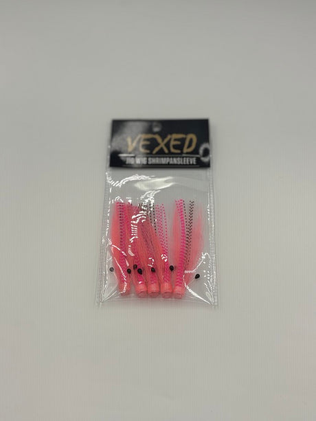 Vexed Jig Wig Shrimpansleeve 8cm 3mm [cl:natural Pink Shrimp]
