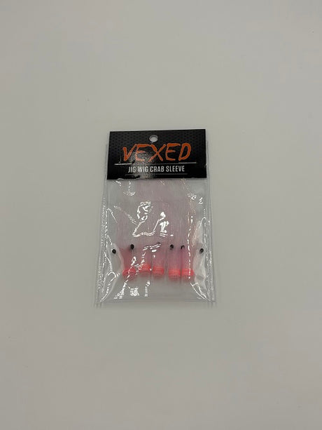Vexed Jig Wig Crabsleeve 8cm 4mm [cl:flats Light Pink]