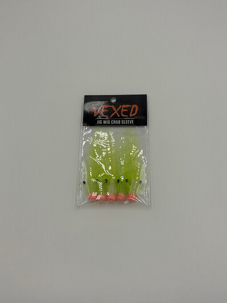Vexed Jig Wig Crabsleeve 8cm 4mm [cl:light Olive]