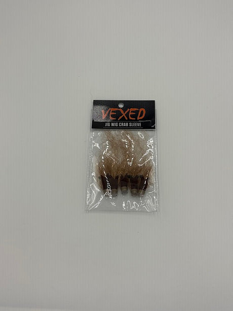 Vexed Jig Wig Crabsleeve 8cm 4mm [cl:natural Brown]