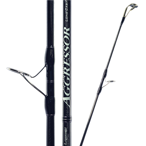 Ocean's Legacy Aggressor Spinning Rod [sz:8'3"/pe 6/2pcbj/s832mh]
