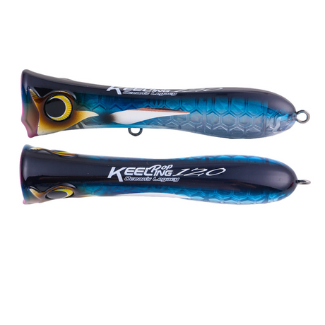 Oceans Legacy Keeling Pop 120mm 33g Popper Lure [cl:pacific Flying Fish]