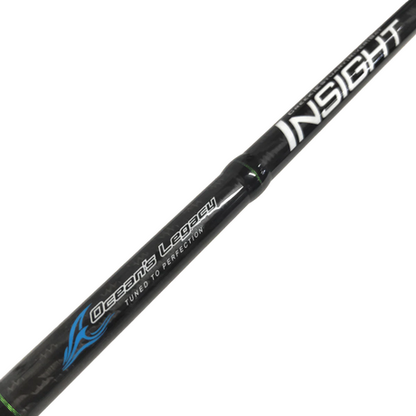 Ocean's Legacy Insight Spinning Rod [sz:6'7"/10-17lb/2pc/ist-s672]
