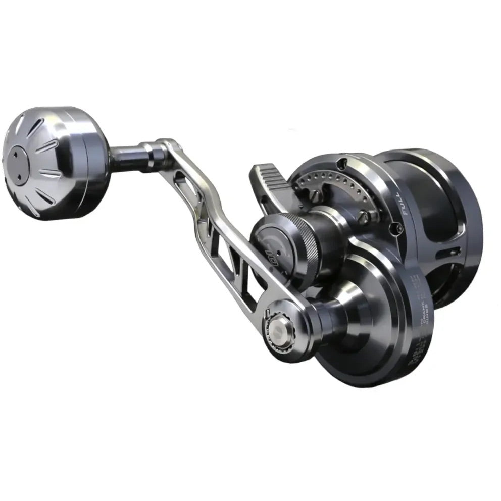 Ocean's Legacy Elementus 20 Series Rh High Gear Overhead Reel [cl:gun Metal]