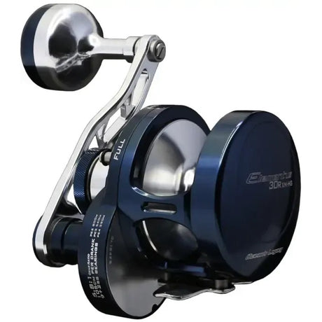 Ocean's Legacy Elementus 20 Series Rh High Gear Overhead Reel [cl:naval Blue]