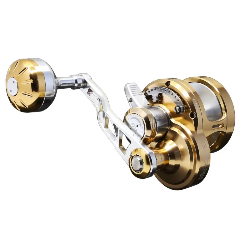 Ocean's Legacy Elementus 20 Series Rh High Gear Overhead Reel [cl:titan Gold]