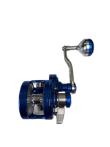 Ocean's Legacy Elementus 30 Series Rh High Gear Overhead Reel [cl:electric Blue]