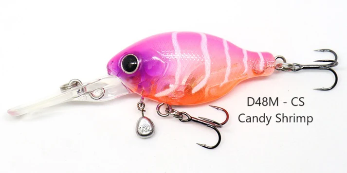 Barambah Deton8or 48mm 6.8g Hard Body Lure >< [cl:candy Shrimp]