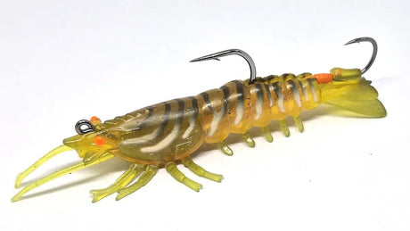 Barambah Stinger Shrimp Finesse 55mm 4.5g Soft Plastic Lure [cl:motor Oil]