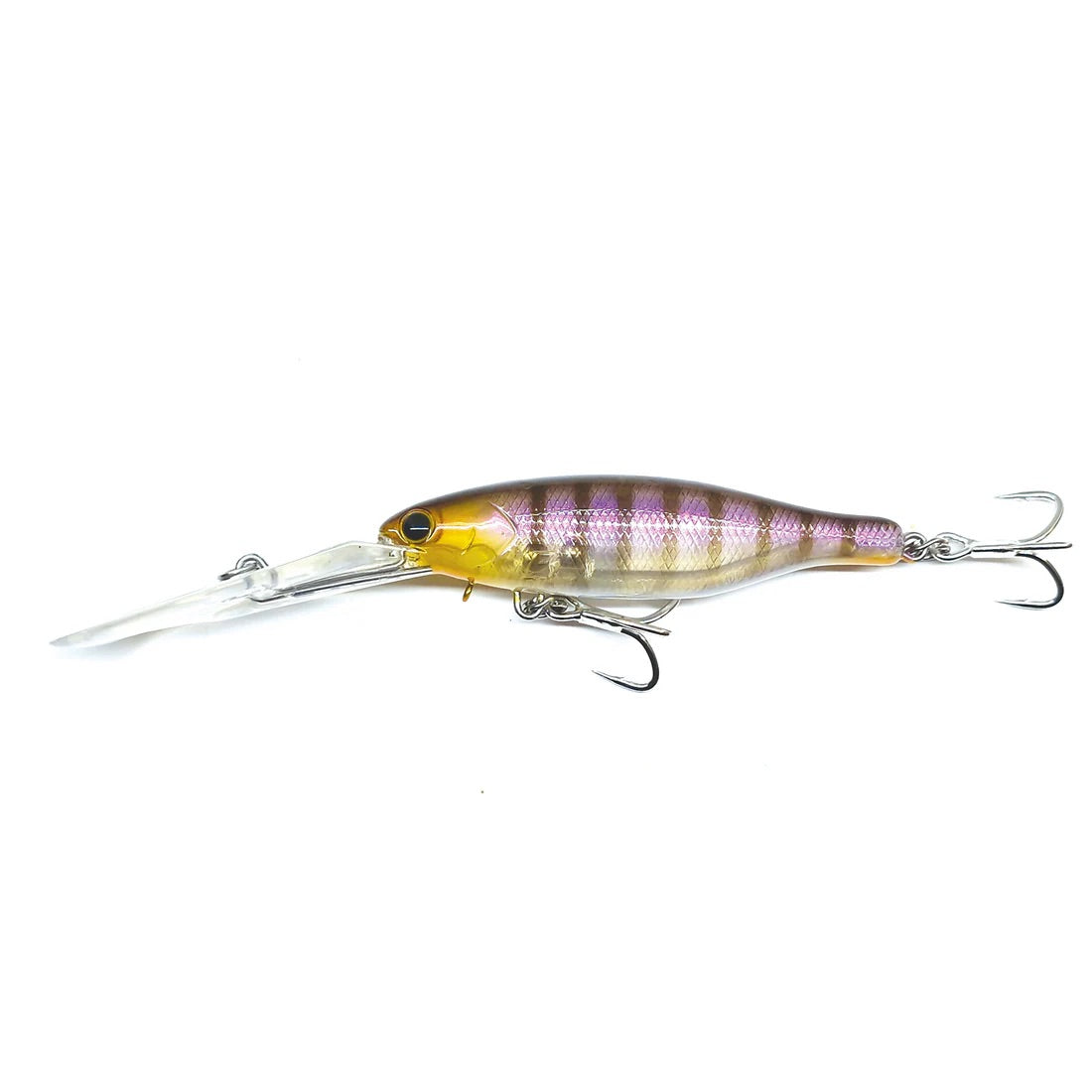 Barambah Boondi Bros 82dss 82mm 15g Suspending Hard Body Lure [cl:violet Gill]