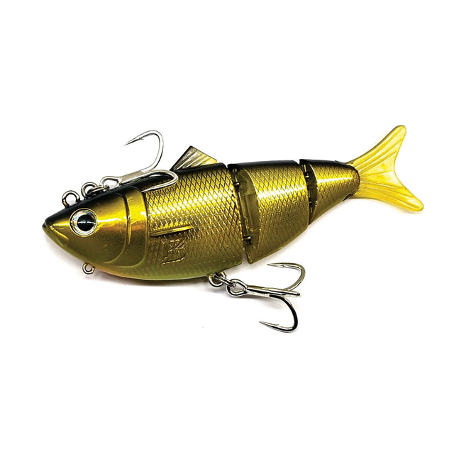 Barambah Bony Shad X 128mm 42g Swimbait Lure [cl:gold]