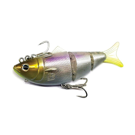 Barambah Bony Shad X 128mm 42g Swimbait Lure [cl:white Lightning]