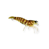 Pro Lure Hybrid Shrimp Pre-rigged 92mm 19.6g Hard Body Lure [cl:olive Tiger]