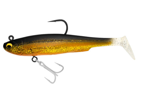 Irukandji Sicario Dtf Pro 6.5" 44g Pre-rigged Soft Plastic Swimbait Lure [cl:ember]