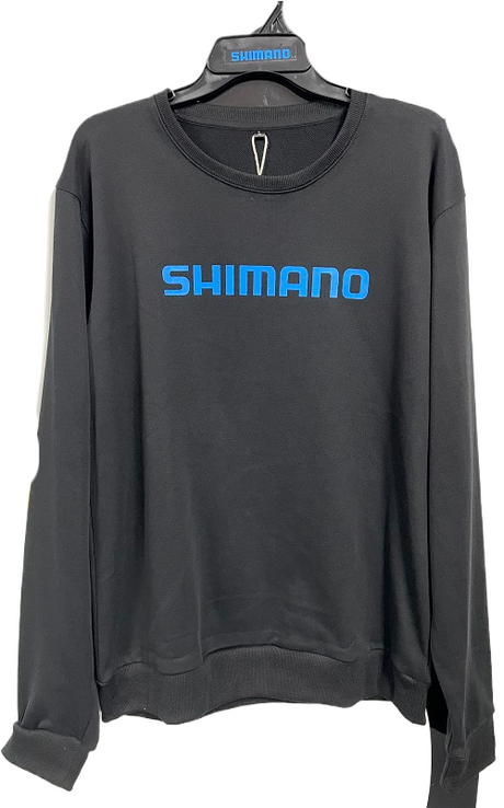 Shimano Logo Crew Neck Jersey Black > [sz:l]
